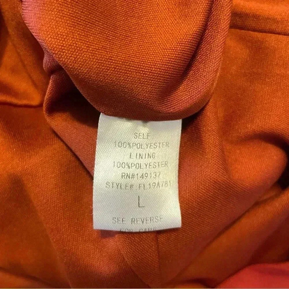 Cookies Clothing Company Hawaii‎ Romper Fall Flowy romper orange red rust - Picture 9 of 9